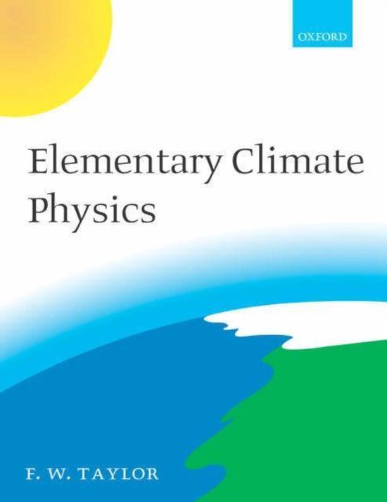 Elementary Climate Physics - cover