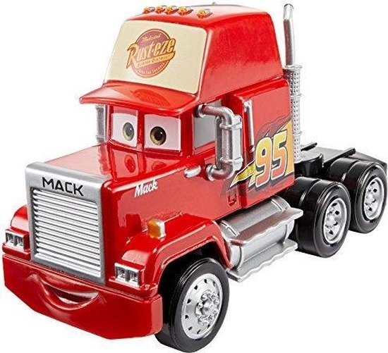 baan vitamine Oppositie Mattel Cars 3 Vrachtwagen Mack 10 Cm Rood | bol.com