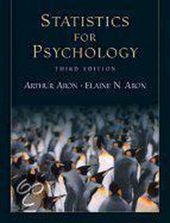 Statistics for Psychology - cover