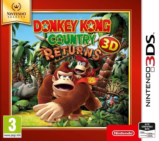 Donkey Kong: Country Returns 3D – Nintendo 3DS