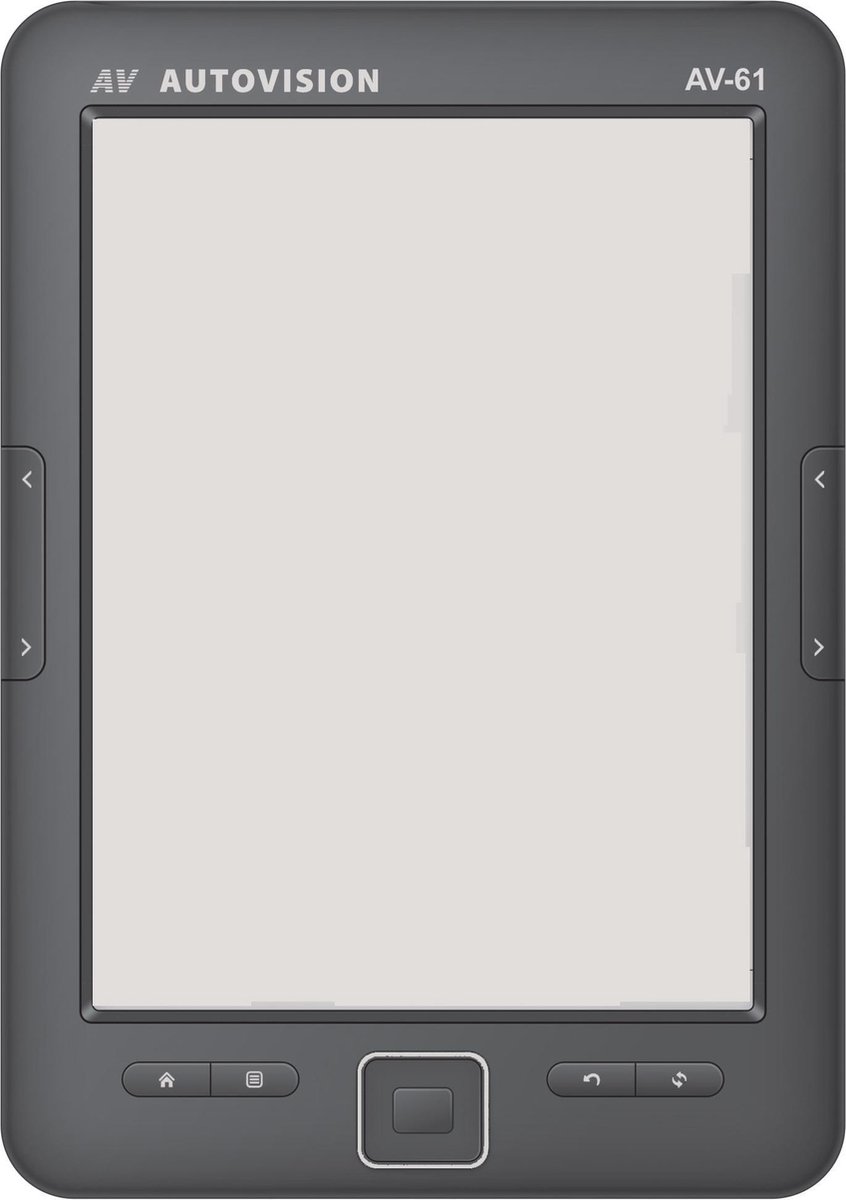Autovision AV-61L- 6'' 4GB Zwart e-book reader + Lederen etui | bol.com
