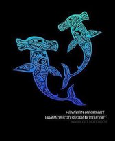 Hawaiian Maori Art Hammerhead Shark Notebook