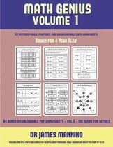 Books for 4 Year Olds (Math Genius Vol 1): This book is designed for preschool teachers to challenge more able preschool students