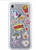 Benjamins Stickers WOW Backcase Hoesje iPhone 8 / 7 / SE (2020) / 6S / 6