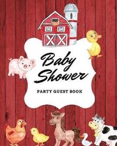 Baby Shower Party Guest Book