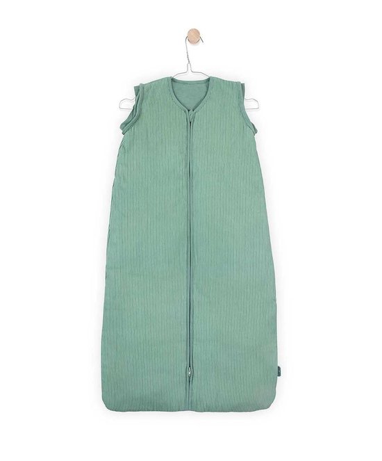 Jollein Rib Padded Babyslaapzak met afritsbare mouw - 110cm - forest green