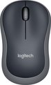Logitech M185 - Draadloze Muis - Grijs
