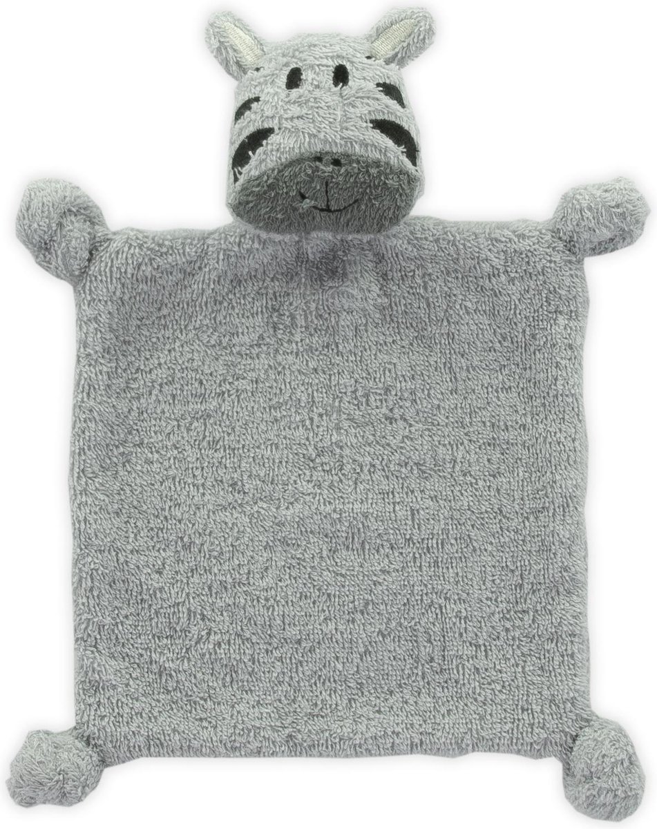 Knuffeldoekje Little Lemonade soft grey - Little Lemonade