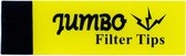 Jumbo Yellow Filter Tips 100 stuks