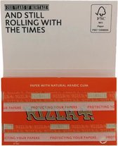 RIZLA+ Orange rolling paper (50stuks)