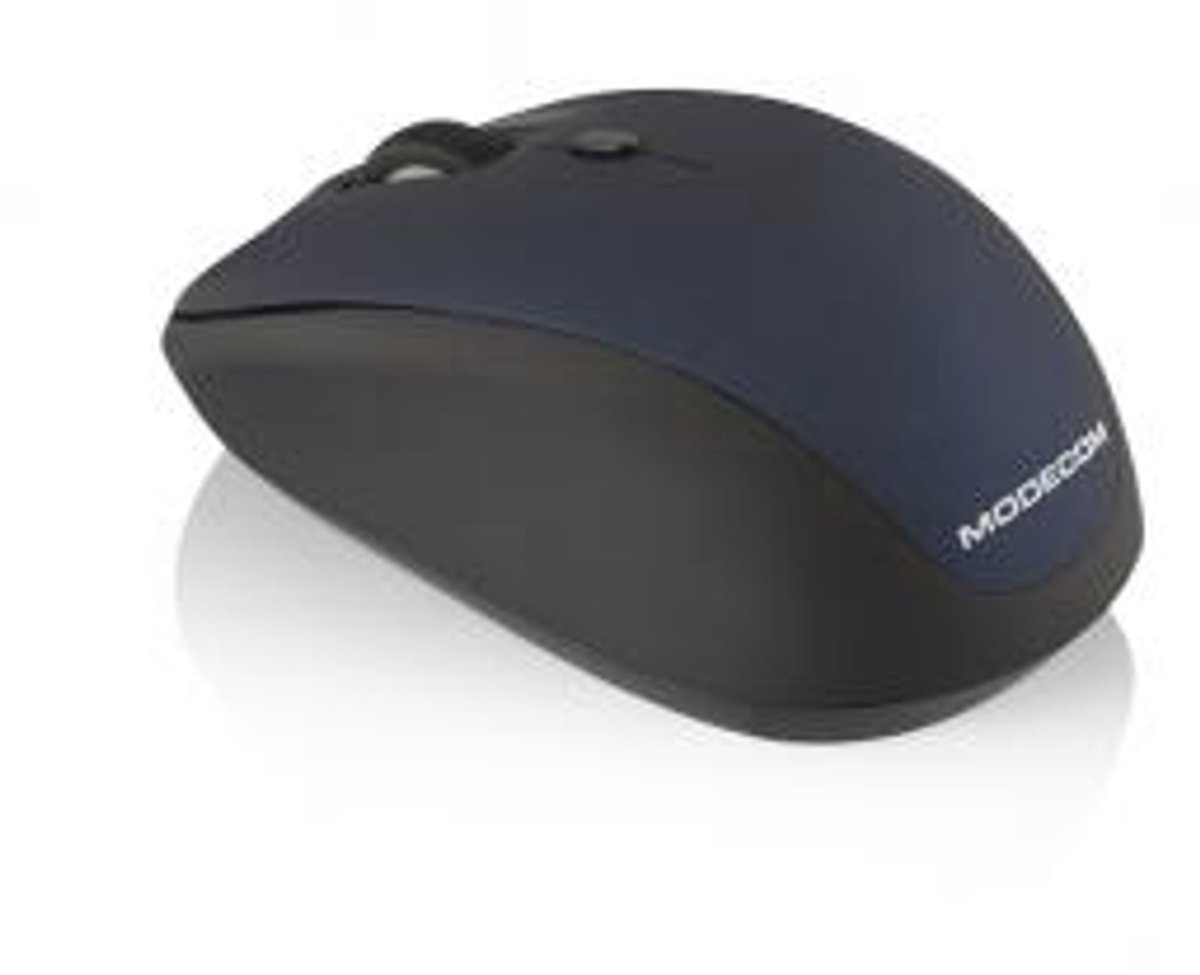 Modecom M-MC-0WM6-100 MC-WM6 ZWARTE DRAADLOZE OPTISCHE MUIS [RF 2.4Ghz, 800/1600 DPI, DPI-schakelaar]
