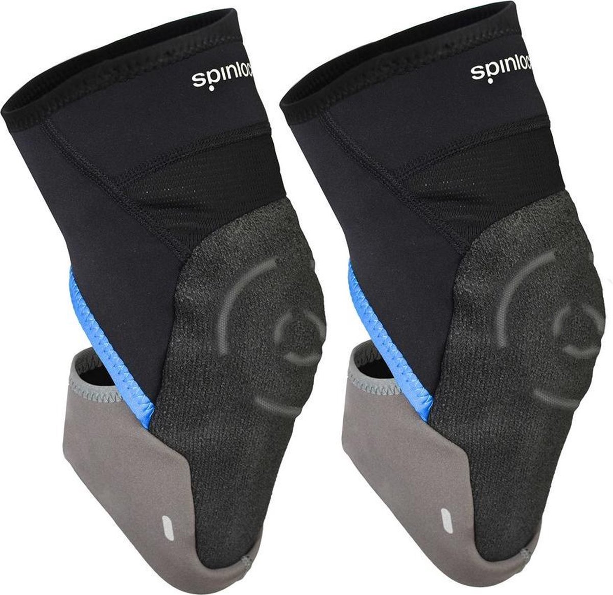 Spinlock Kniebeschermer 2 Eenheden Zwart,Grijs S Man