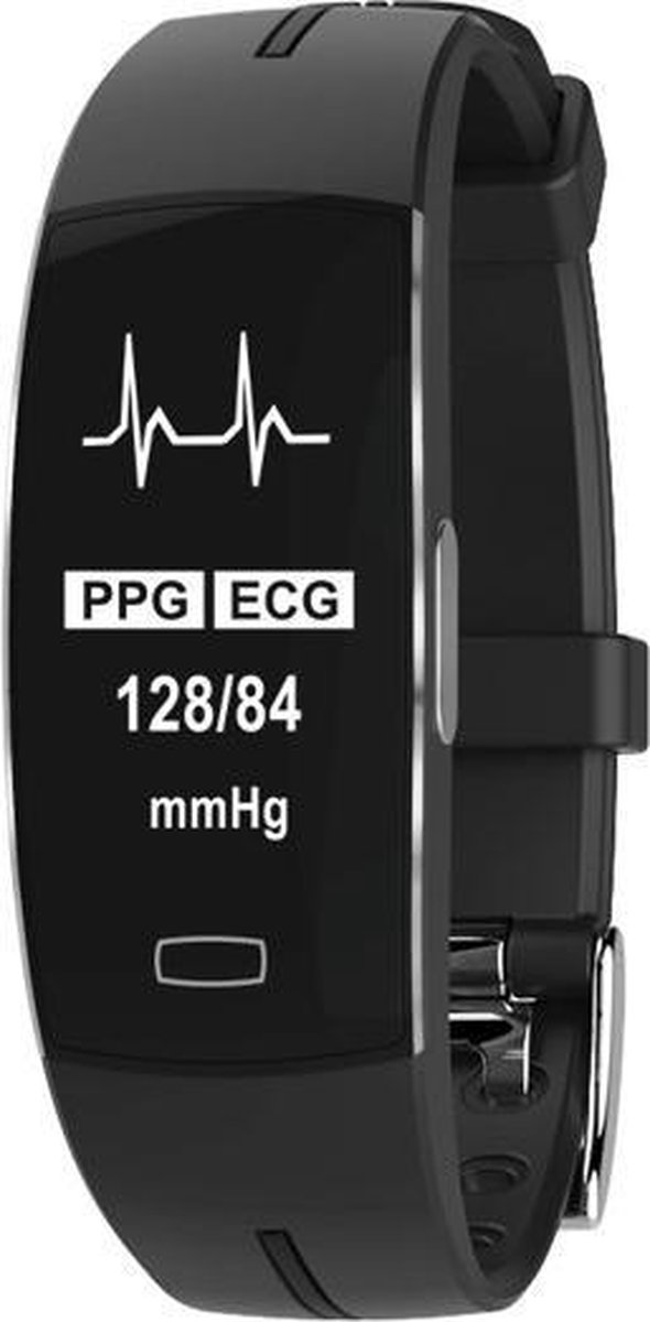 Activity Tracker S3 met Hartslagmeter ECG Stappenteller Zilver