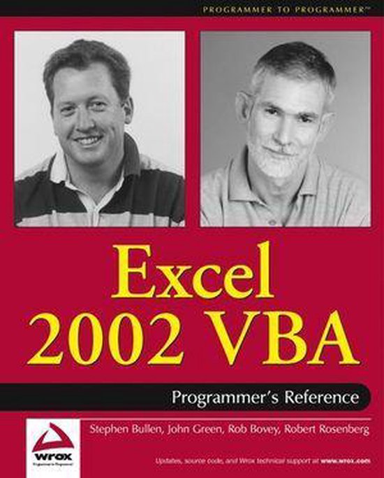 Excel 2002 VBA - cover