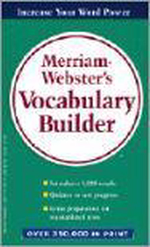 Merriam-Webster's Vocabulary Builder - cover