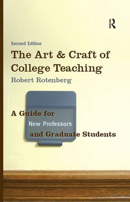 The Art and Craft of College Teaching - cover