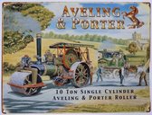 Wandbord - Aveling & Porter -30x40cm-