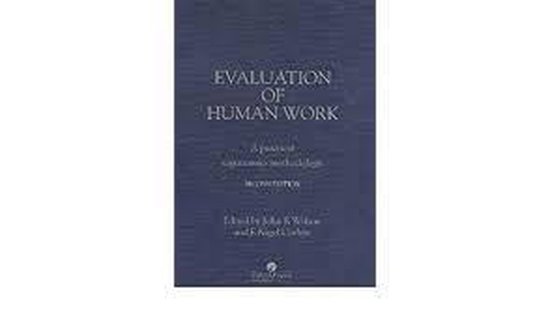 Evaluation of Human Work - cover