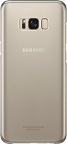 Samsung clear cover - goud - voor Samsung G955 Galaxy S8 Plus