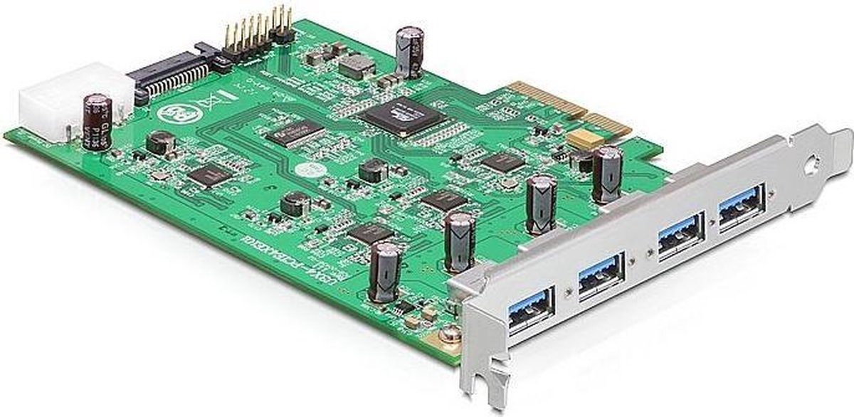Delock - PCI Express Karte x4 - 4 x extern USB 3.0-A (Quad C