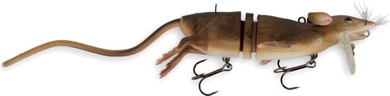 Savage Gear 3D Rad Rat Vliegende Kunstaas 30cm 86g Bruin — afbeelding 3