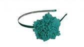 Jessidress Hoofdband Meisjes Haar Diadeem met bloem en pompom