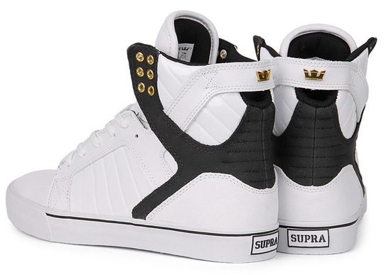 Supra Skytop Sneakers Zwart/wit Maat 38 