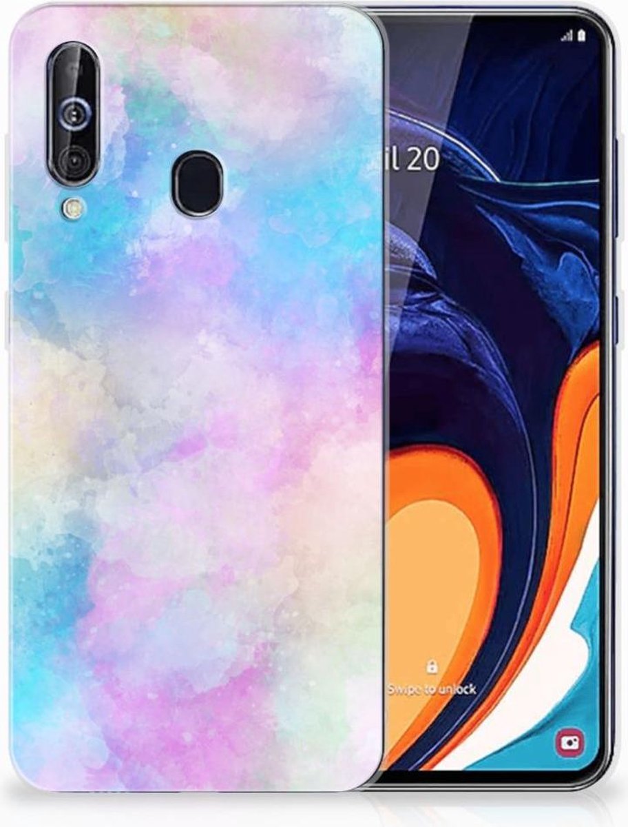 Hoesje maken Samsung Galaxy A60 Watercolor Light