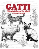 Gatti Libro da Colorare Per Adulti