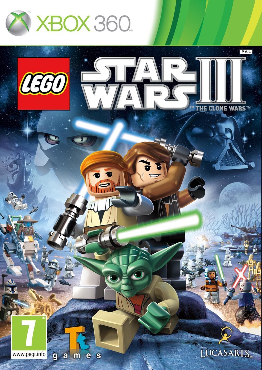 LucasArts Lego Star Wars 3: The Clone Wars Anglais Xbox 360 | Jeux | bol.com