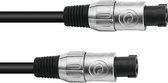 OMNITRONIC speakerkabel Speakon 2x2.5 15m bk