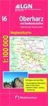 Der Oberharz und seine Randlandschaften 1 : 100 000. Regionalkarte 16/N