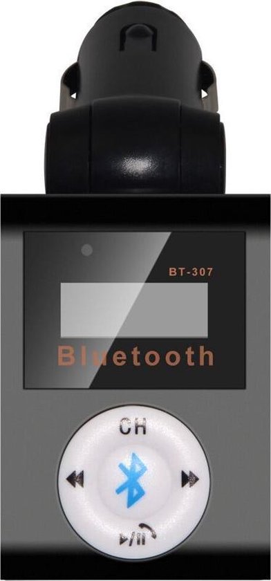 BT-307 Sigaretten Aansteker Bluetooth Carkit Auto MP3 Transmitter Auto Kit  | bol.com