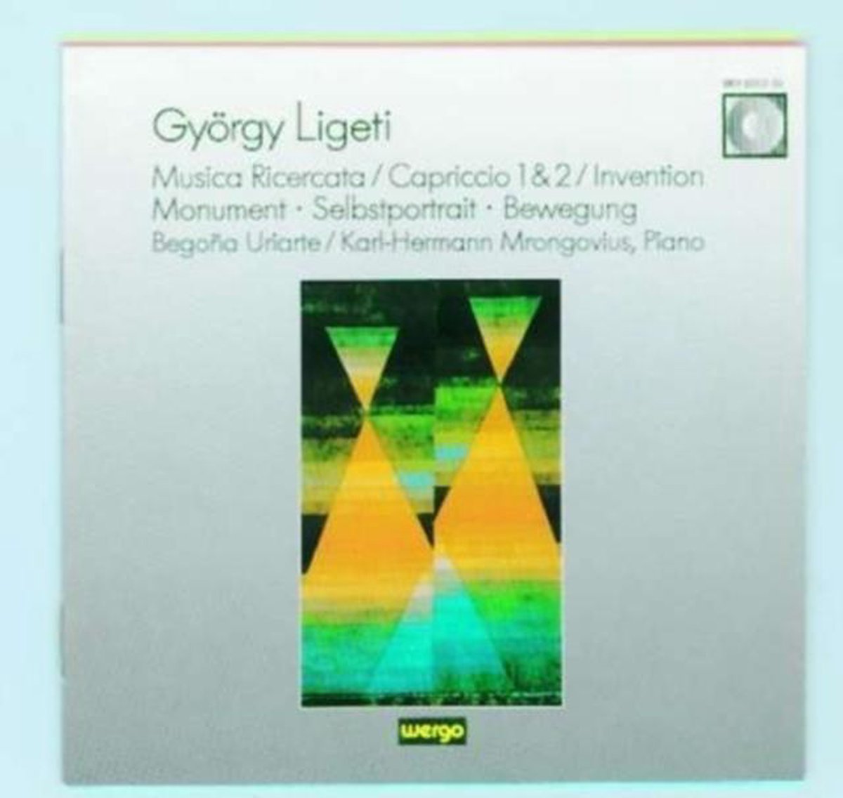 Ligeti: Musica Ricercata, etc / Uriarte, Mrongovius