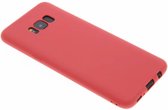 Color Backcover Samsung Galaxy S8 Plus hoesje - Rood