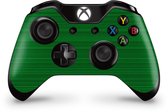 Xbox One Controller Skin Brushed Groen Sticker