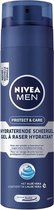 6x NIVEA MEN Protect & Care Scheergel - 6x200 ml Voordeel Verpakking