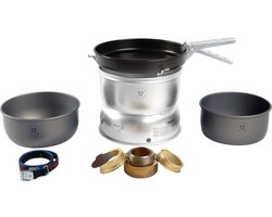Trangia 25-9 UL/HA Ultra-lichtgewicht Hard Anodised Spiritus campingkookset 22 x 10,5 cm