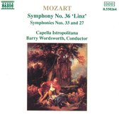 Capella Istropolitan - Symphonies 36, 33 & 37 (CD)