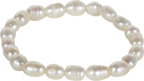 Bracelet perles d'eau douce Bella White