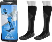 Falcon - Technical skisock Coolly 2 Pack - sokken - 35 - 38 - Zwart/Grijs