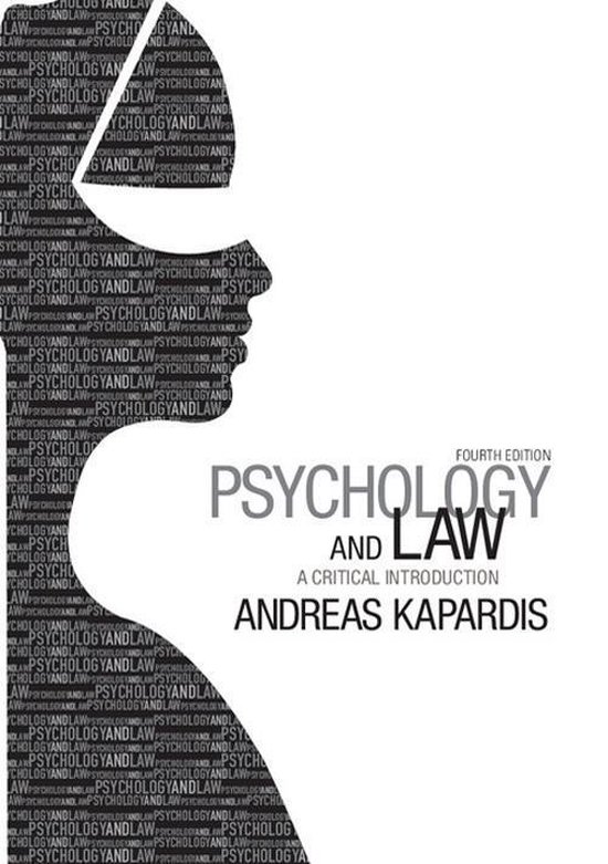 Psychology and Law - cover
