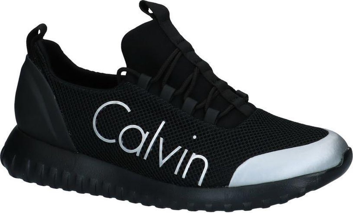 Calvin Klein S0506 Ron Sneaker laag gekleed Heren Maat 43 Zwart Zwarte BKS bol