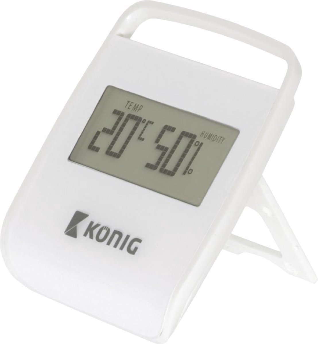 König KN-DTH10 Thermometer/Hygrometer Binnen Wit