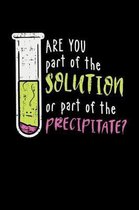Are you part of the Solution or part of the Precipitate?