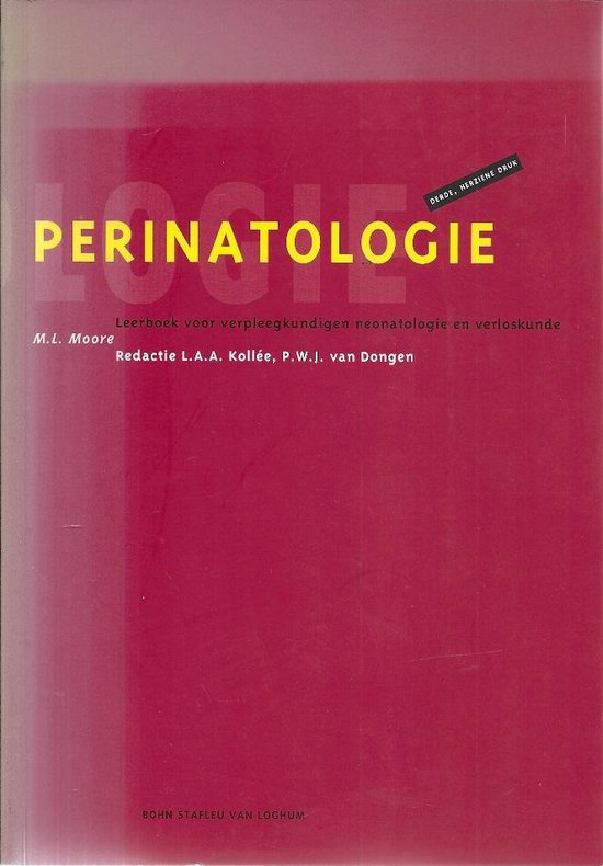 Perinatologie - M.L. Moore. Reda | Nextbestfoodprocessors.com