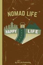 Nomad Life Happy Life Travel Log Book