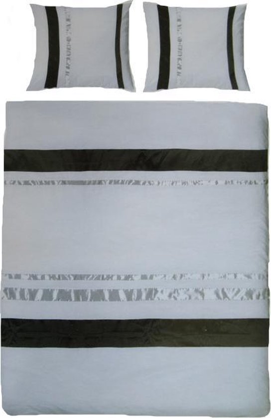 Essenza Colorado Dekbedovertrek - Eenpersoons - 140x200/220 cm - Silver