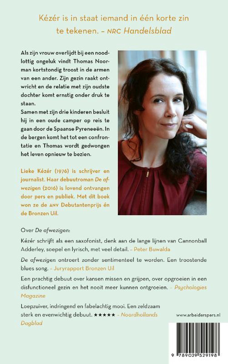 De verloren berg - back cover