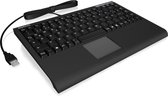 KeySonic ACK-540U+ toetsenbord USB Amerikaans Engels Zwart